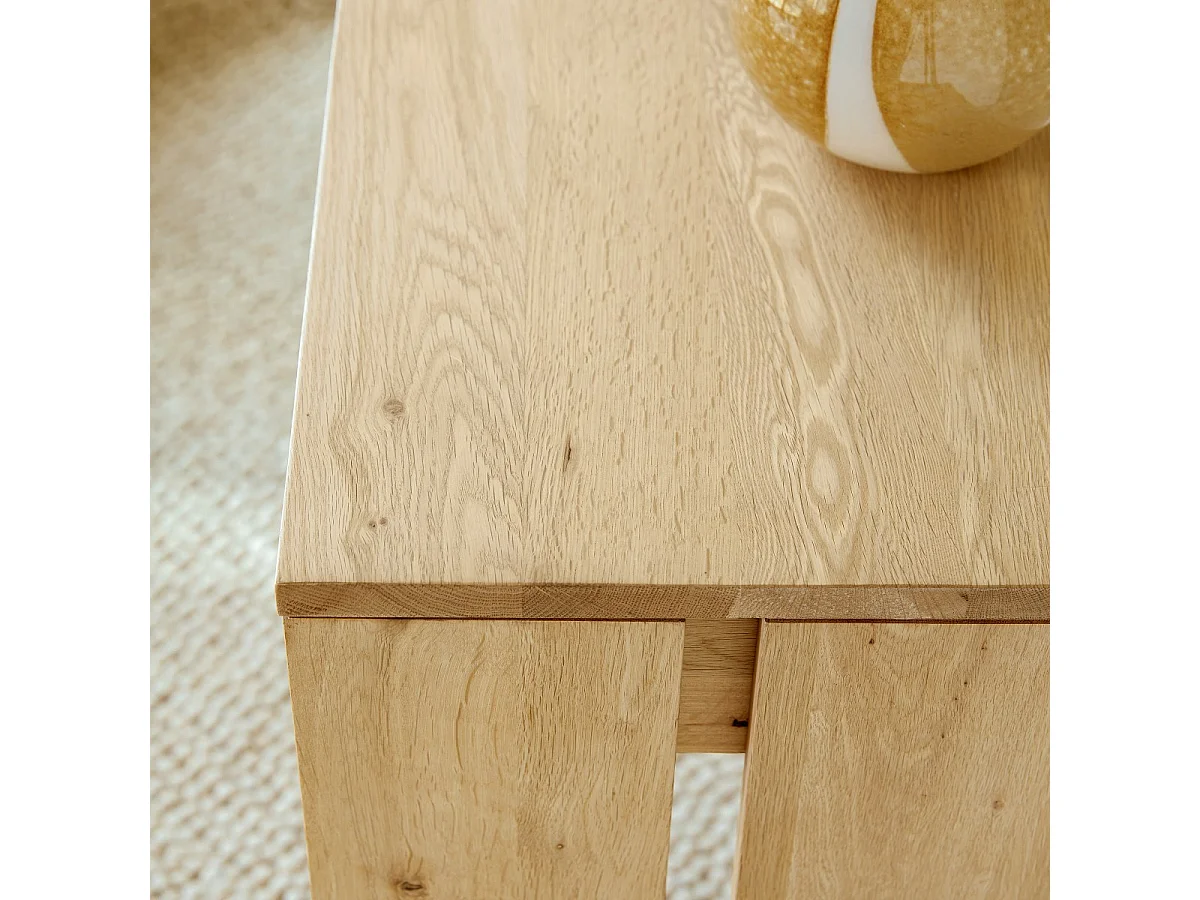 Consolle in legno di quercia 120 Eden