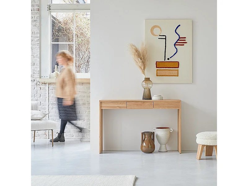 Console en bois de chêne 120 Eden