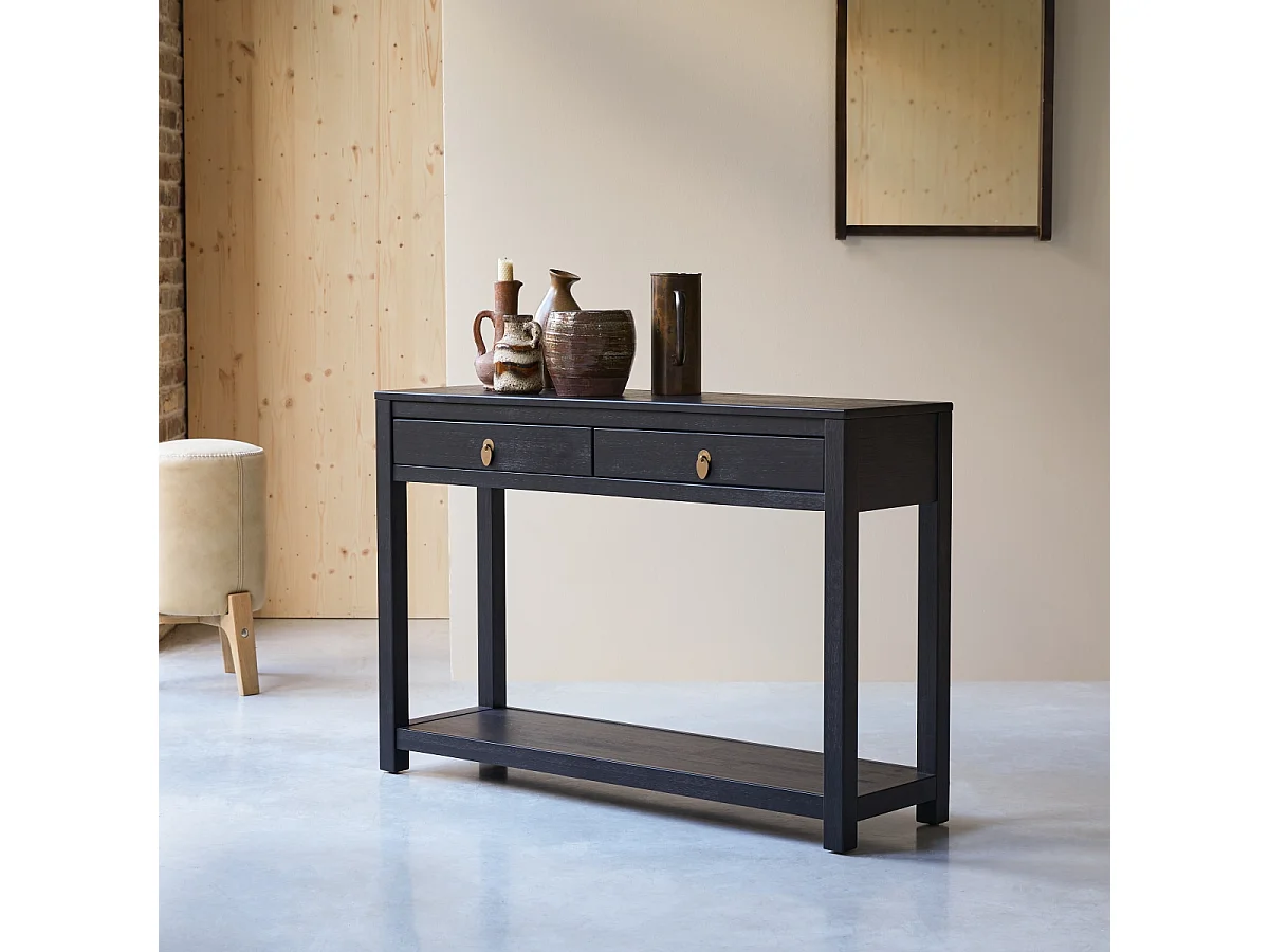 Konsole Zenaka Bizen aus massivem Kiefernholz 120 cm