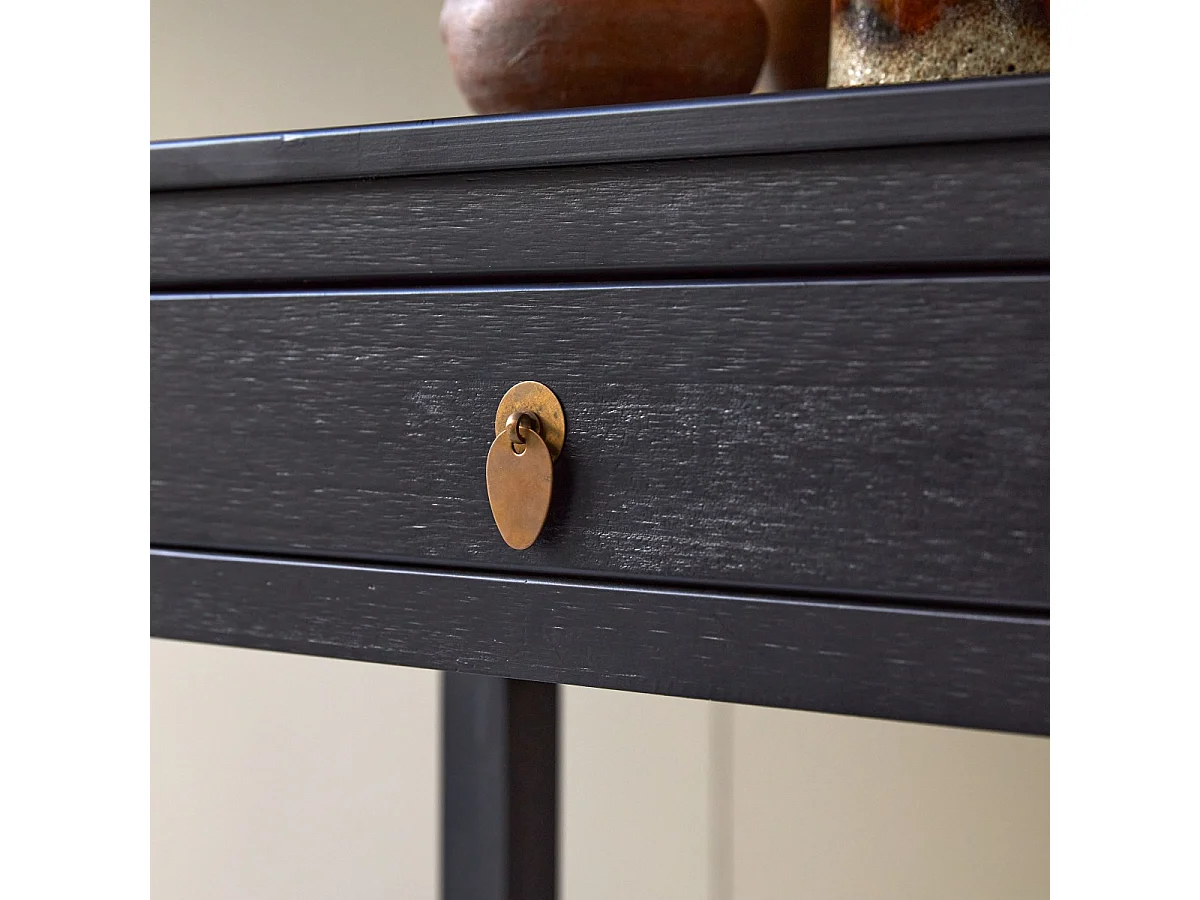 Konsole Zenaka Bizen aus massivem Kiefernholz 120 cm