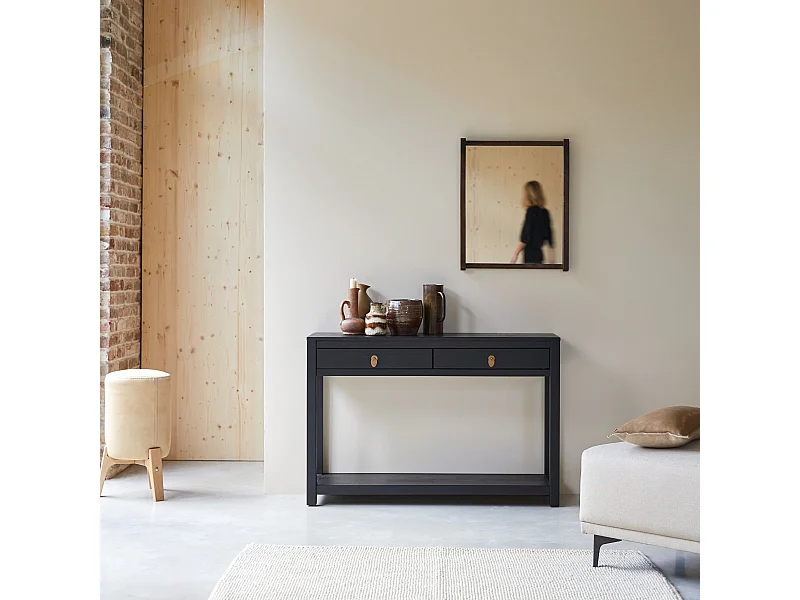 Consolle in pino massello Zenaka Bizen 120 cm