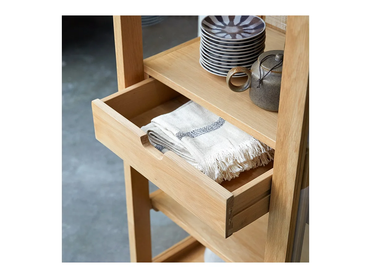 Esszimmerschrank Adel aus massivem Eichenholz 110 x 180
