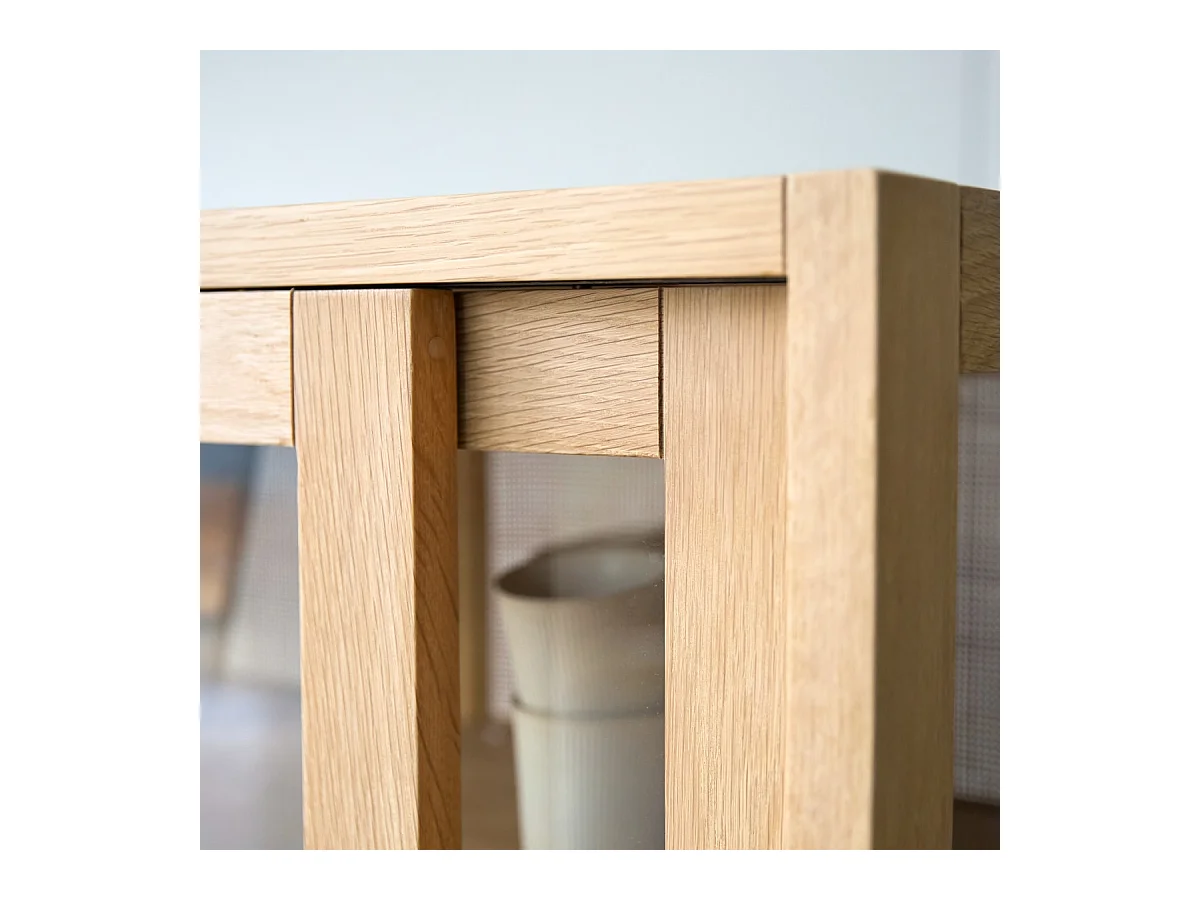 Esszimmerschrank Adel aus massivem Eichenholz 110 x 180