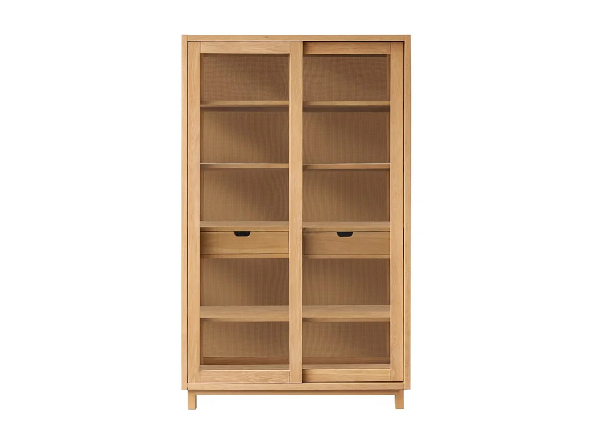 Esszimmerschrank Adel aus massivem Eichenholz 110 x 180