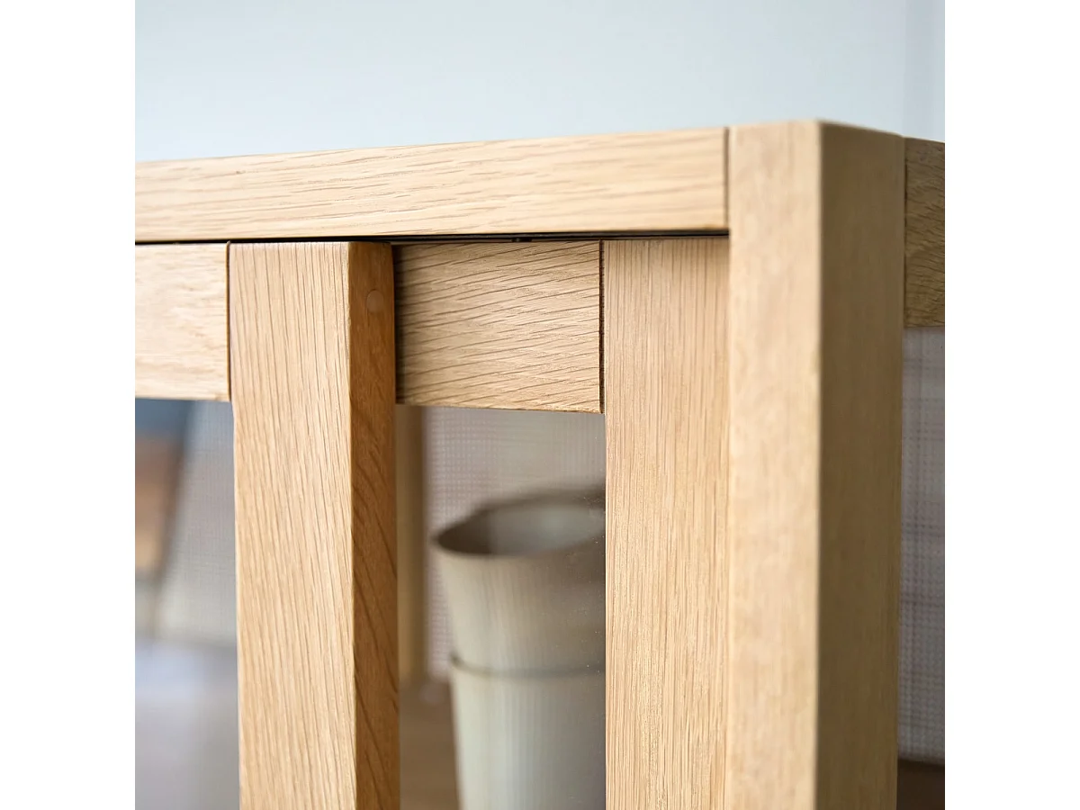 Esszimmerschrank Adel aus massivem Eichenholz 110 x 180