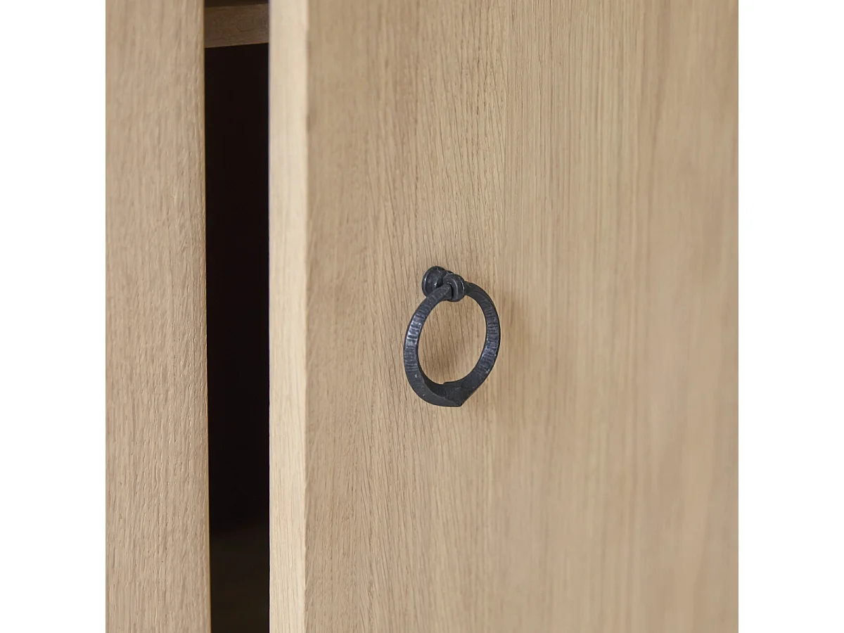 Konsole Volute aus Eichenholz 125