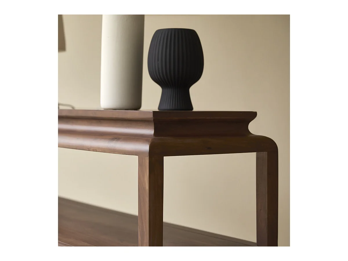 Console en bois d'acacia Achille 120 cm