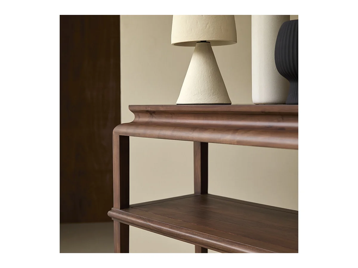 Console en bois d'acacia Achille 120 cm