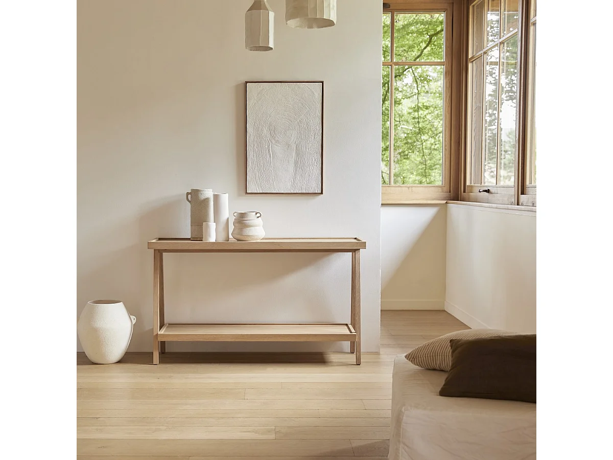 Consolle in legno di quercia 130 Pola