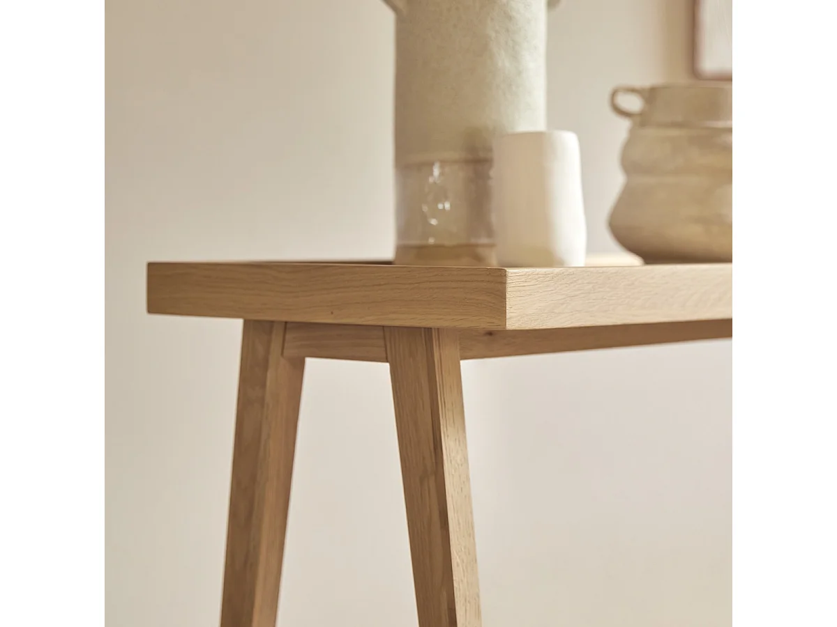 Consolle in legno di quercia 130 Pola