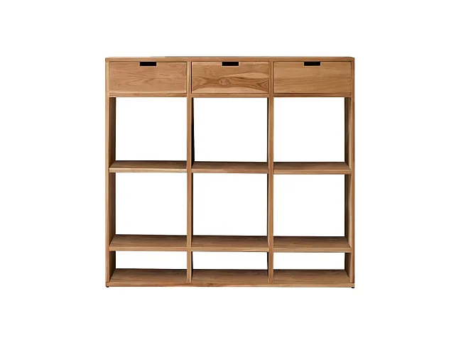 Console in legno di teak 120 Miho