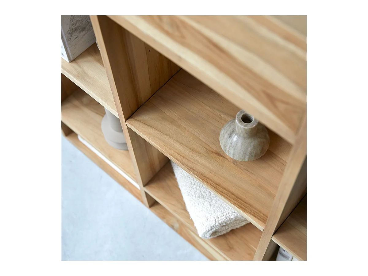 Console in legno di teak 120 Miho