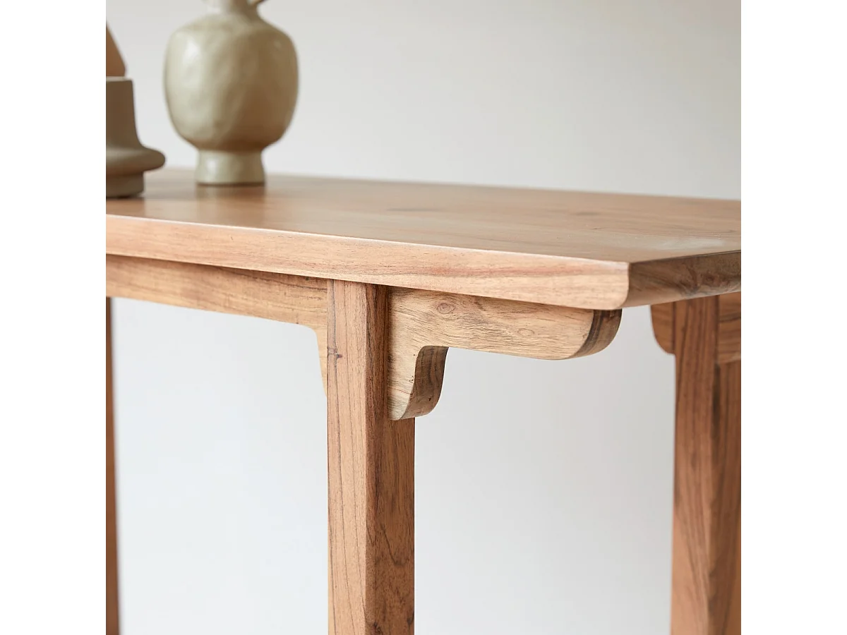Console en bois d'acacia massif Elie