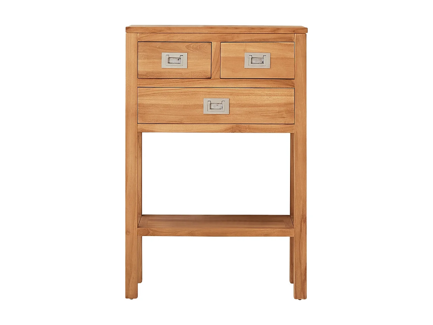 Konsole Kommode massivholz Highboard Teak Natur unbehandelt massiv NEU