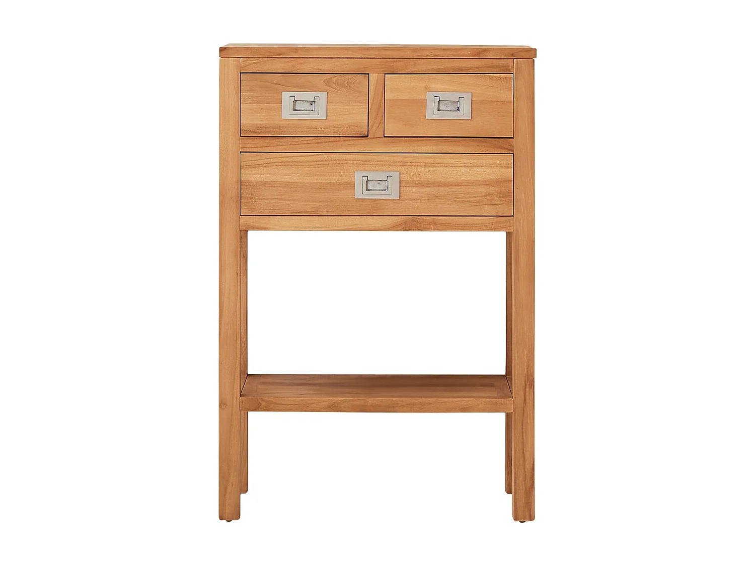 Konsole Kommode massivholz Highboard Teak Natur unbehandelt massiv NEU