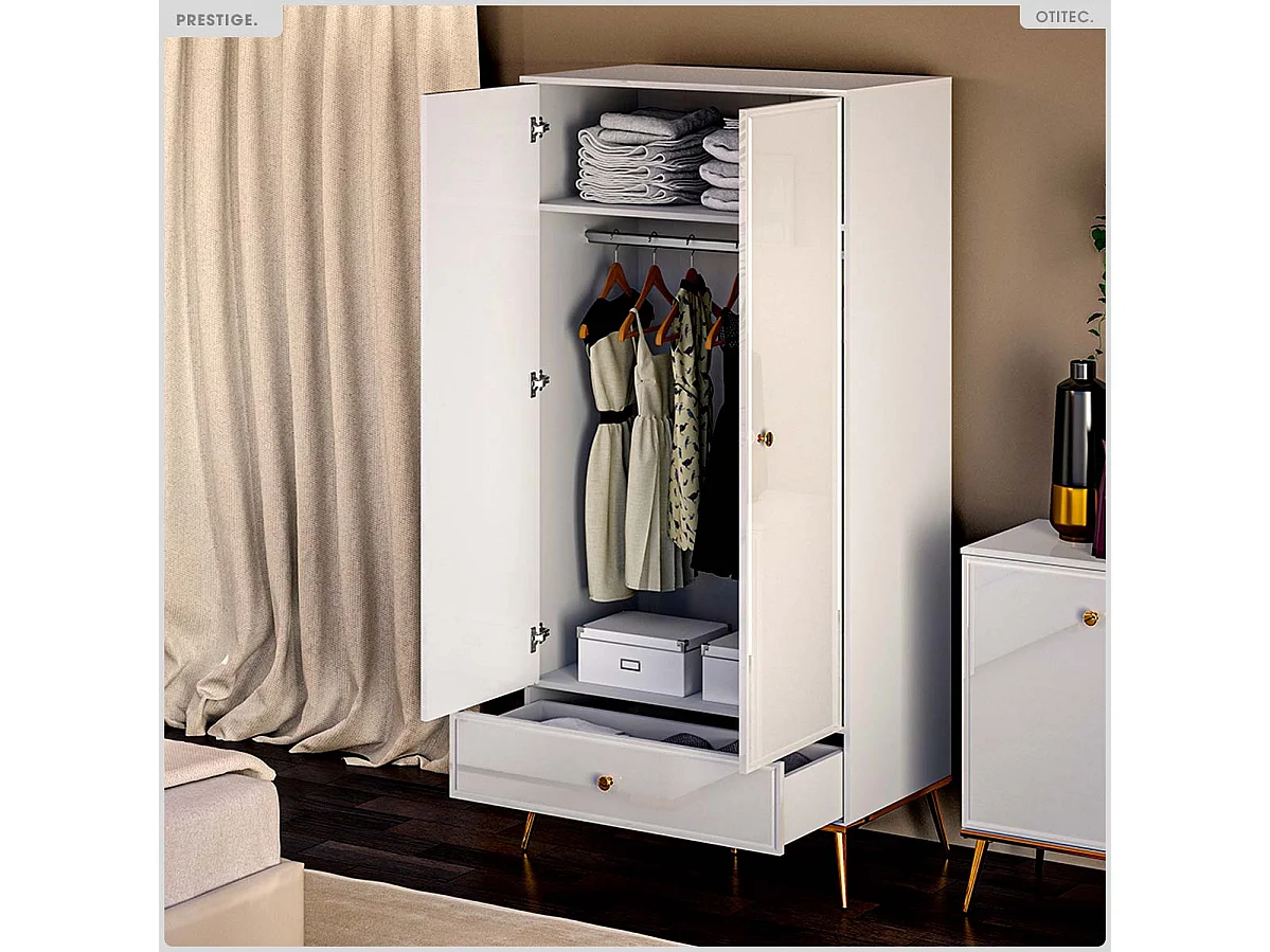 Garde Robe - H.190 x L.92 x P.53 cm - PRESTIGE