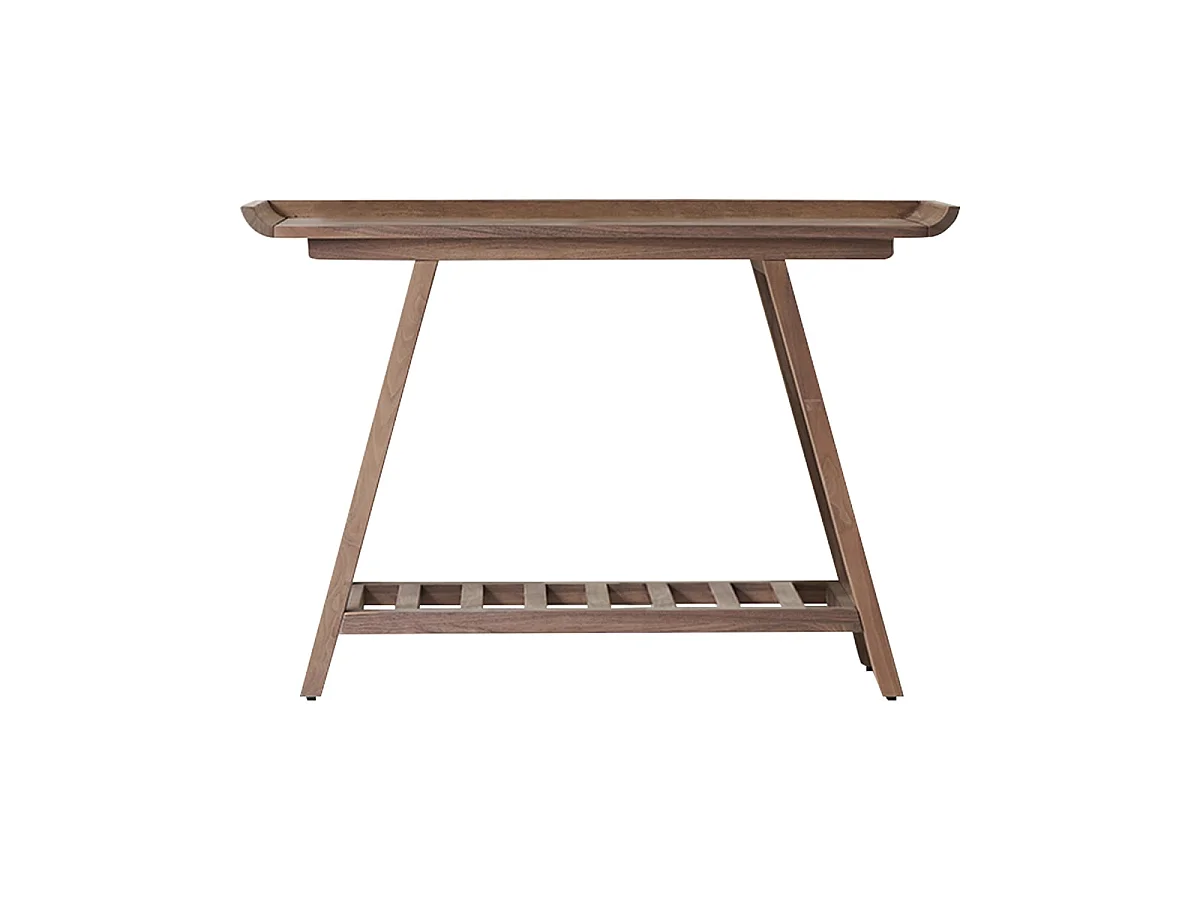Consolle alta in legno di noce 110 Pampa