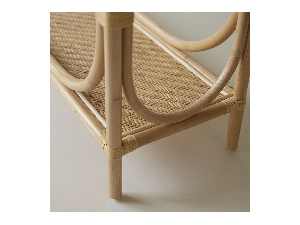 Consolle in stecchetti di rattan 120 Ella