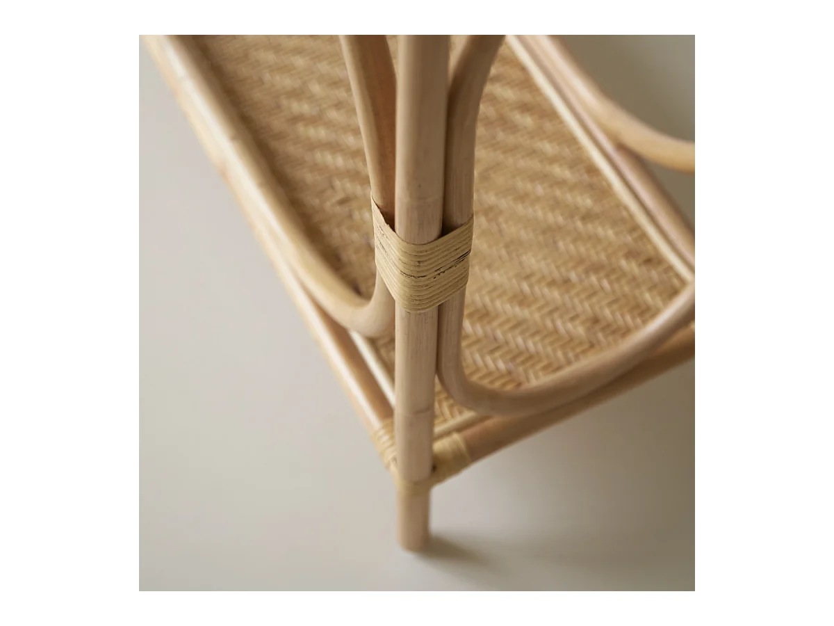 Consolle in stecchetti di rattan 120 Ella