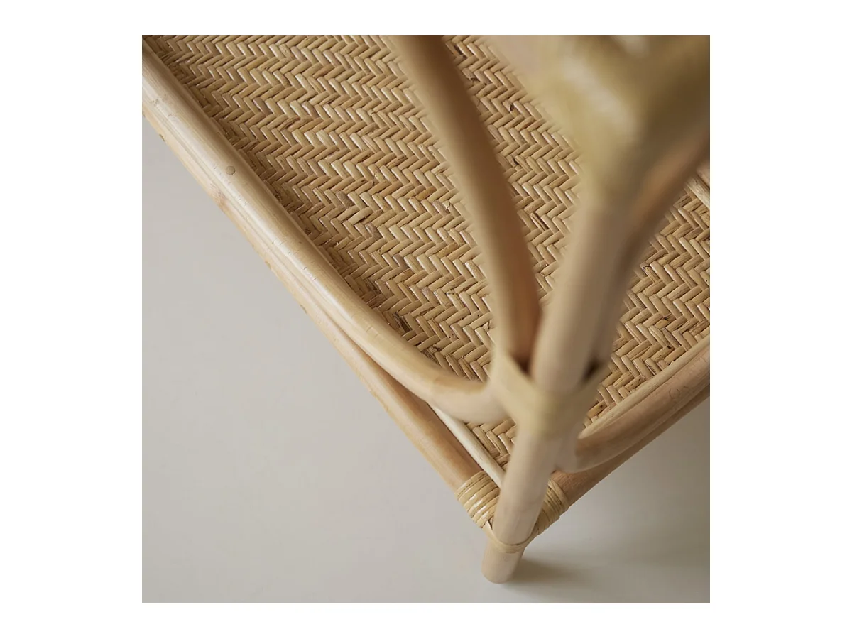 Consolle in stecchetti di rattan 120 Ella