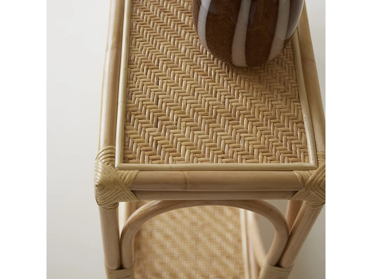 Konsole aus Rattanstäben 120 Ella