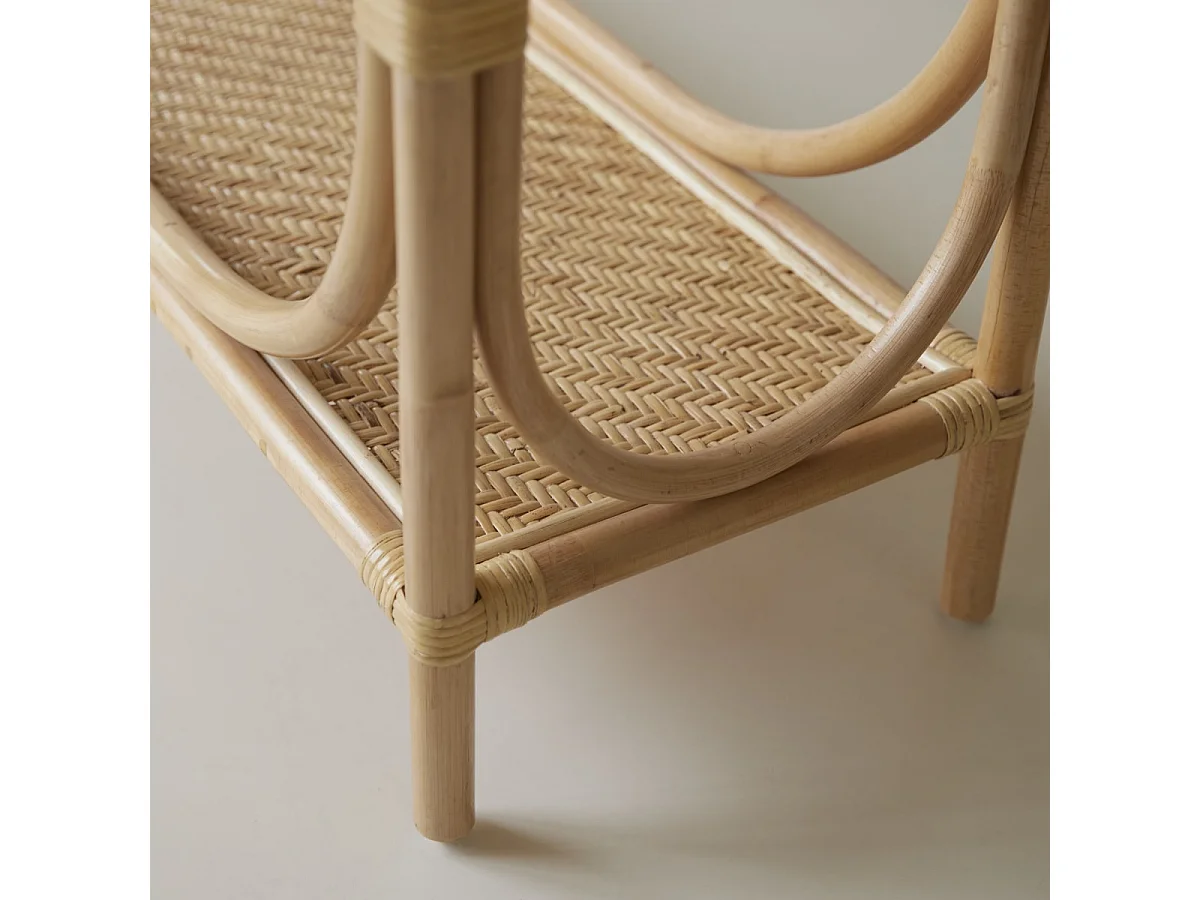 Konsole aus Rattanstäben 120 Ella