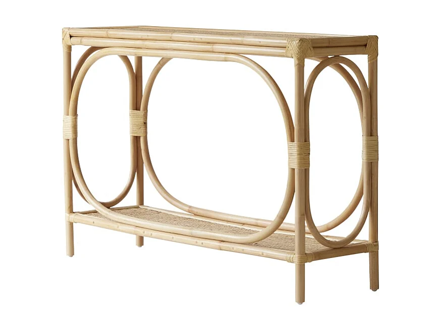 Konsole aus Rattanstäben 120 Ella