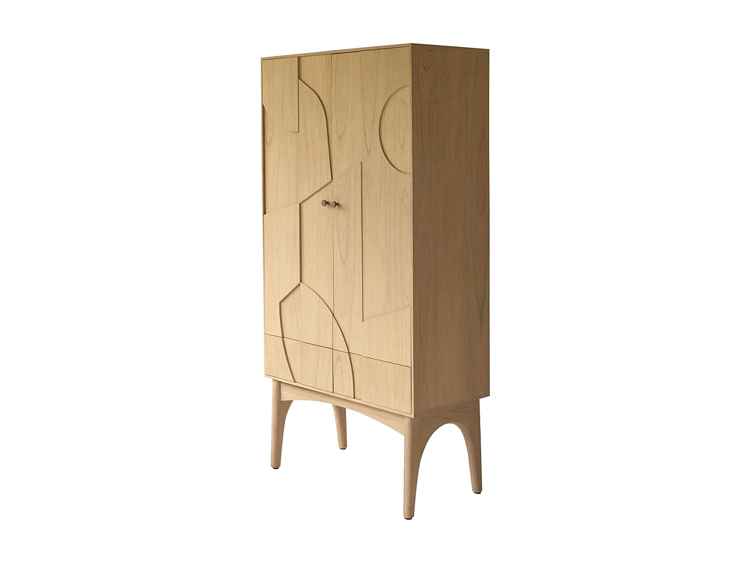 Schrank Otho aus Mindiholz 90 cm