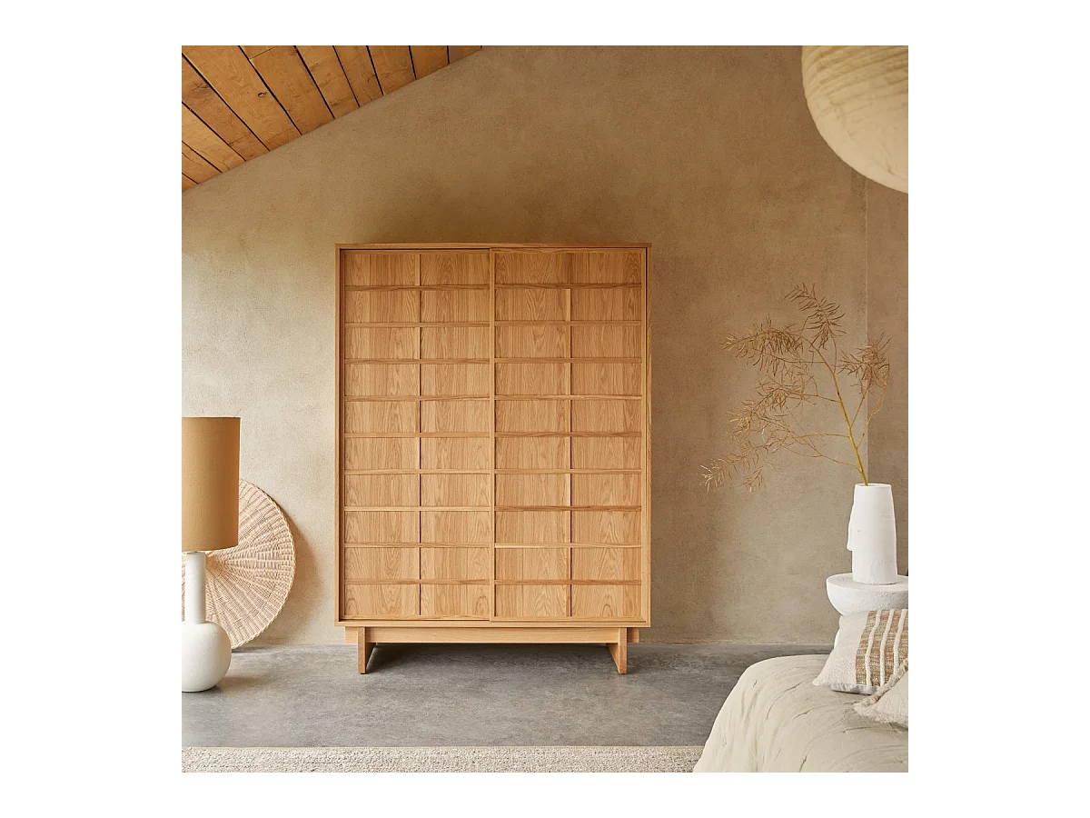 Armadio in rovere massello Miu