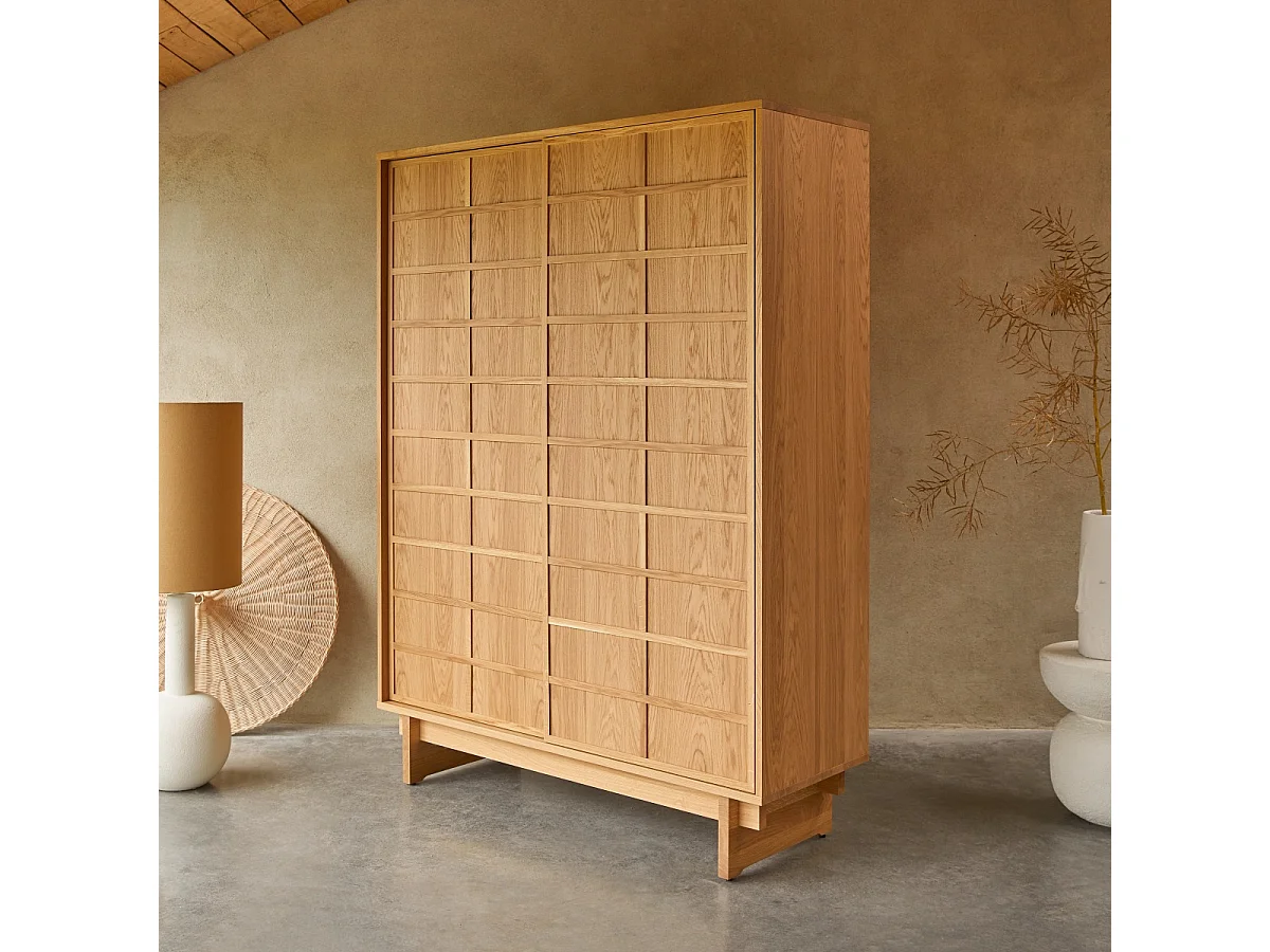 Armadio in rovere massello Miu