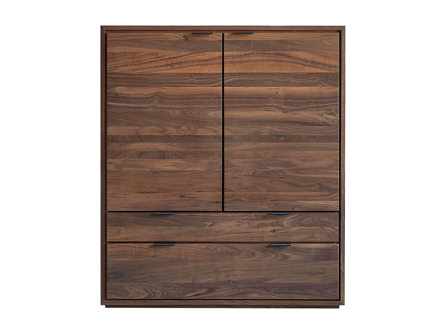 Schrank Senson aus massivem Nussbaumholz