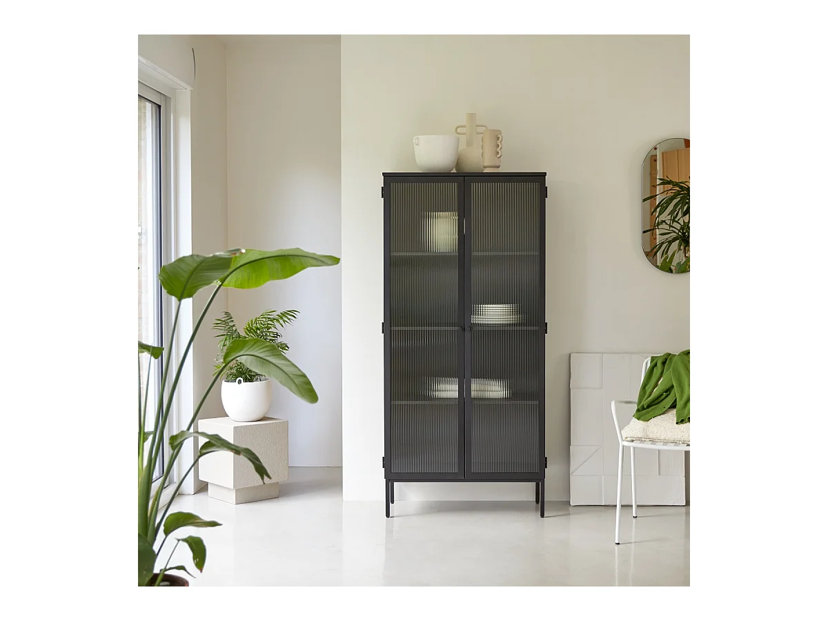 Armoire en métal peint Annet