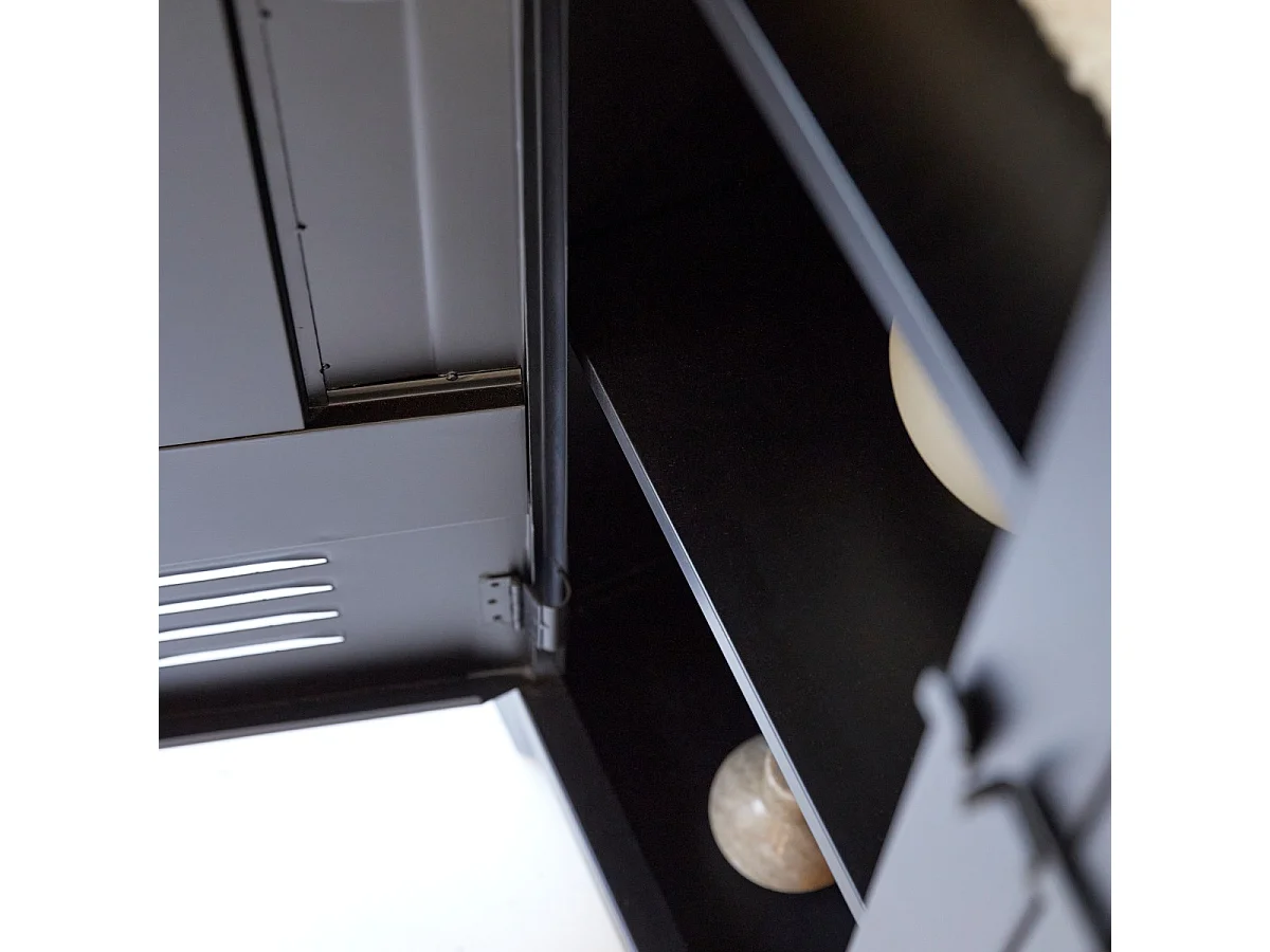 Armoire de rangement en métal 180 de style Industriel