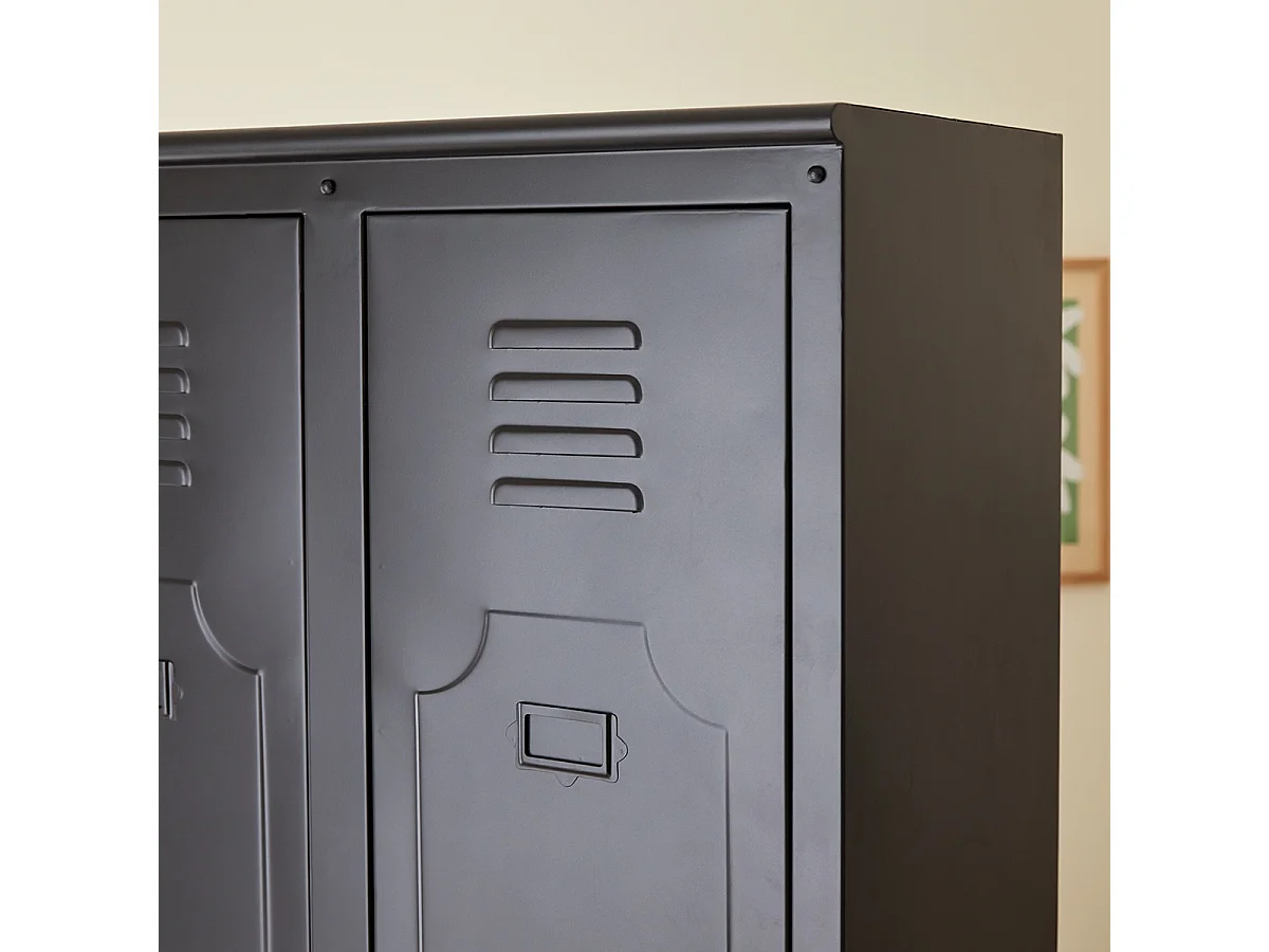 Industriel - Children's cupboard in metal