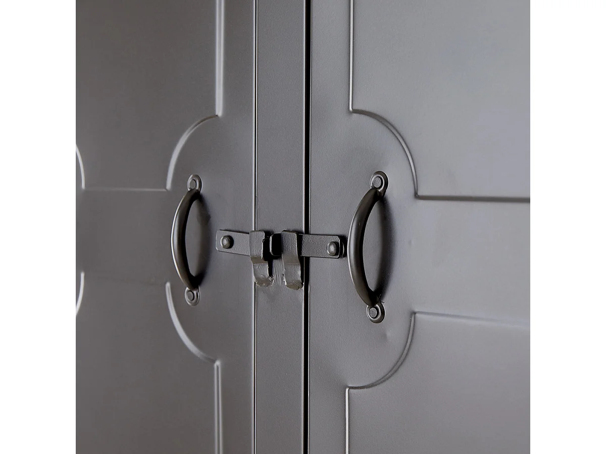Industriel - Children's cupboard in metal