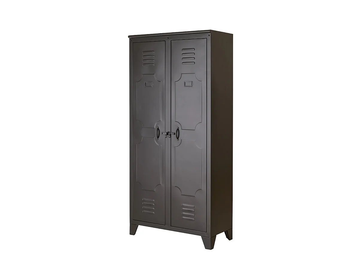 Industriel - Children's cupboard in metal