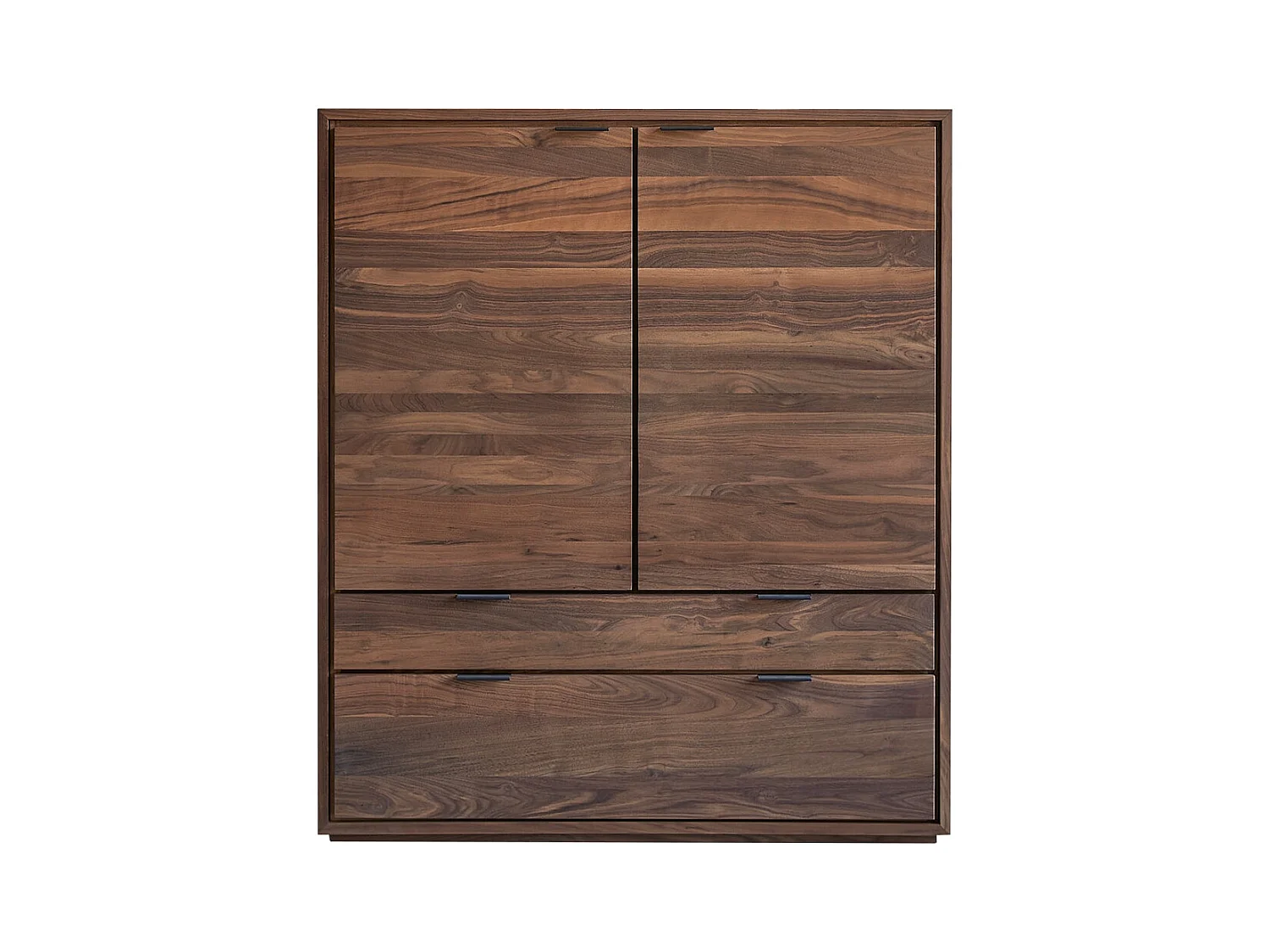 Schrank Senson aus massivem Nussbaumholz