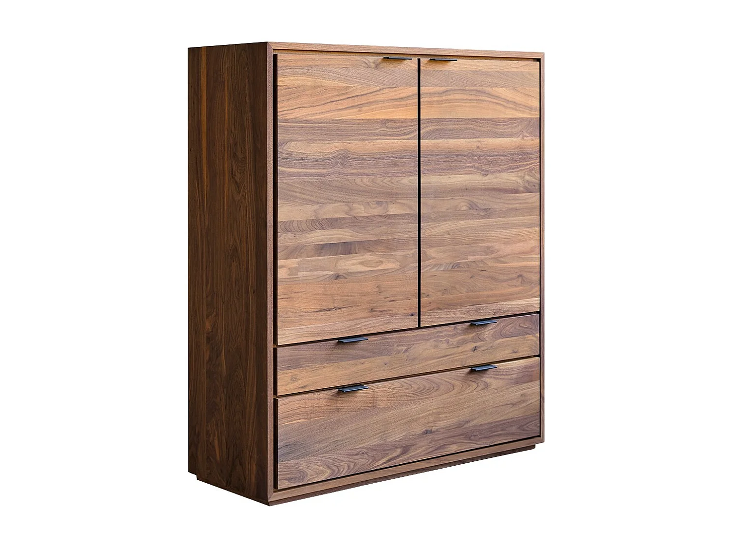 Schrank Senson aus massivem Nussbaumholz