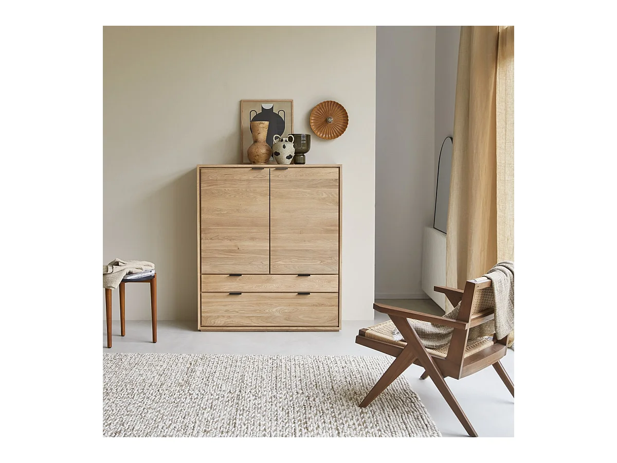 Mobile in legno di rovere massello Senson