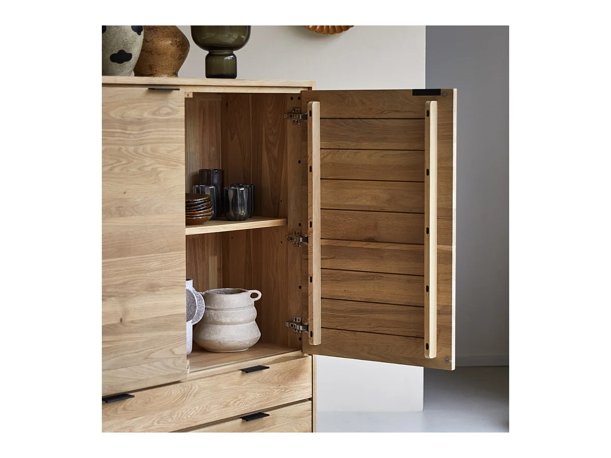 Schrank aus massiver Eiche Senson