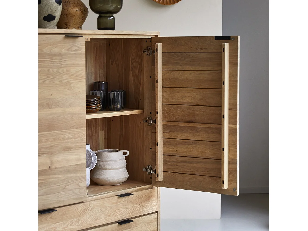 Schrank aus massiver Eiche Senson