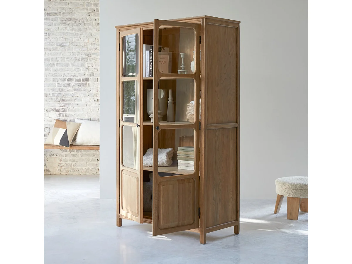 Esszimmerschrank Marthe aus massivem Eichenholz 180