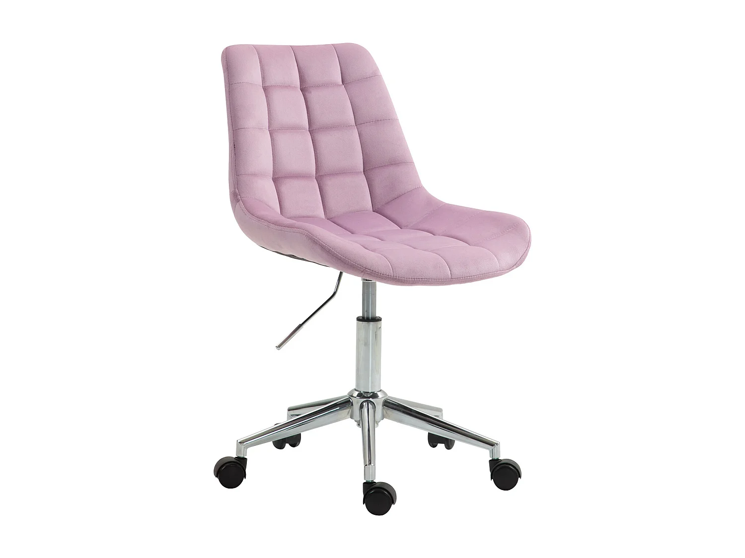 Chaise de bureau SVITA MICKY pour enfants, chaise de bureau réglable en hauteur, chaise pivotante, violet
