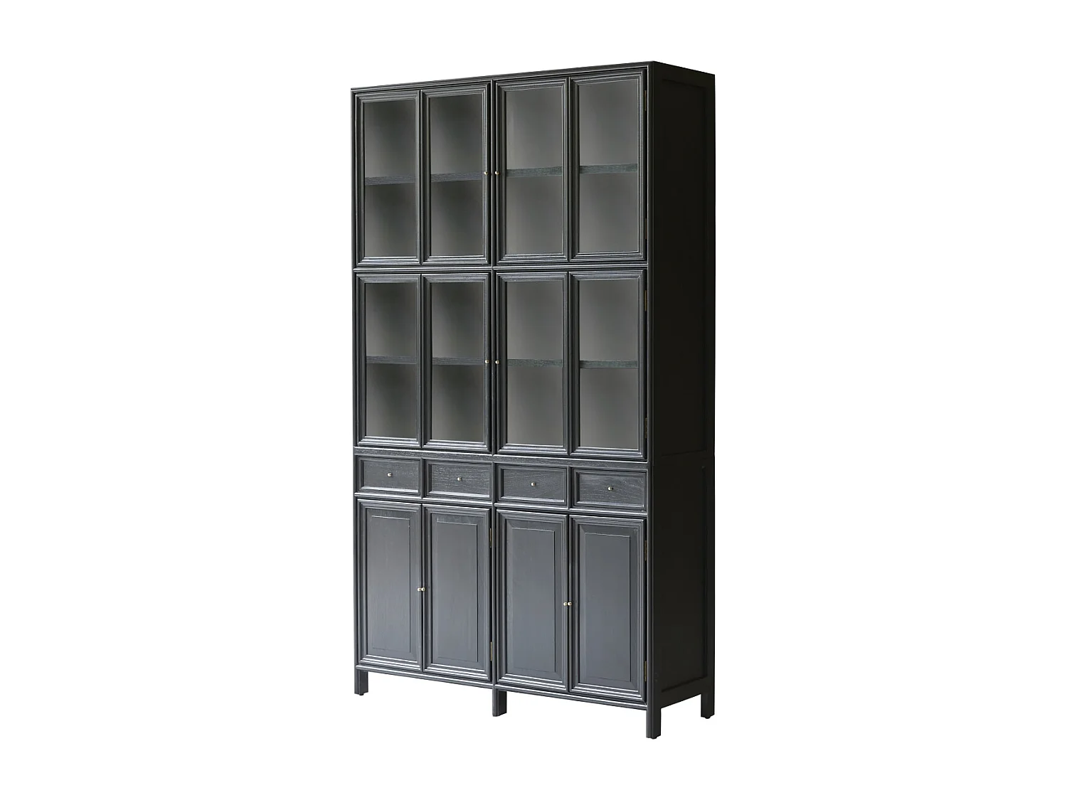 Credenza in legno massello mindi 120 cm per soggiorno sala pranzo cucina