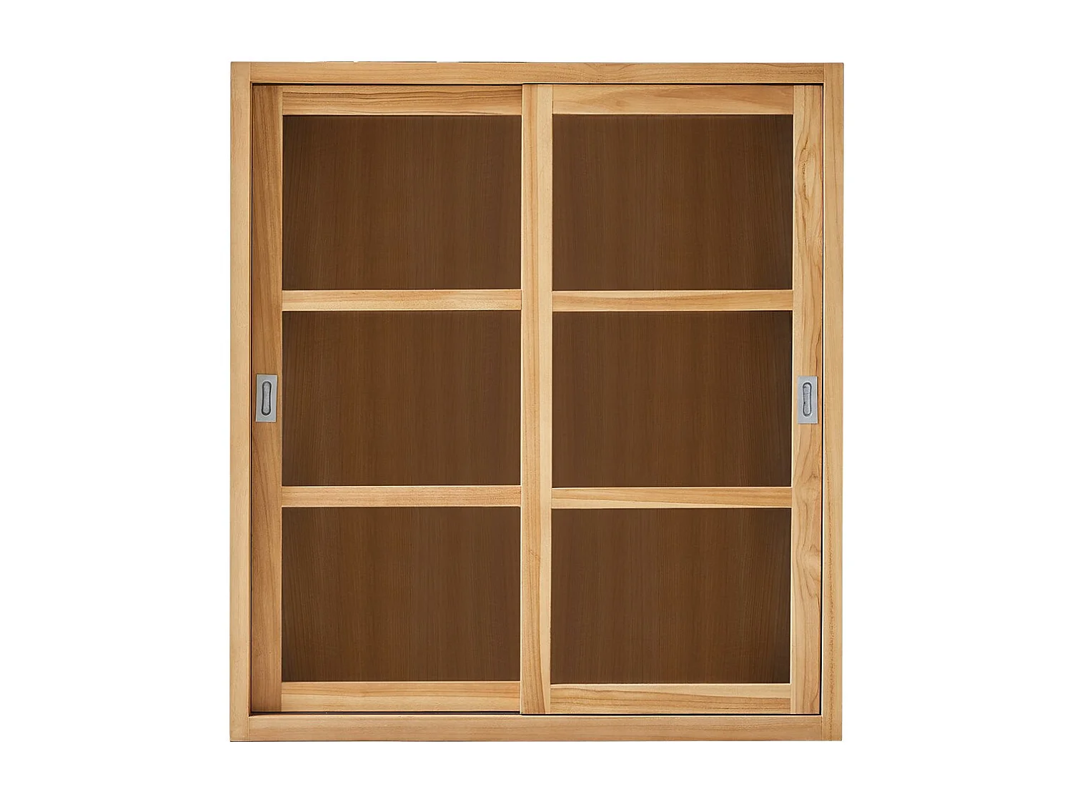 Vetrina in legno di teak 120 Coffee Tek