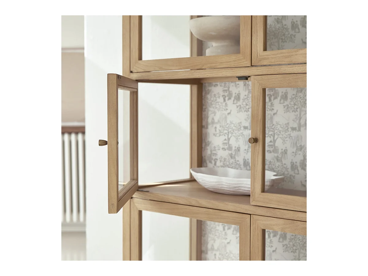 Vitrine Tana aus Eichenholz 160