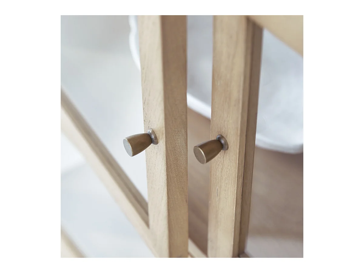 Vitrine Tana aus Eichenholz 160