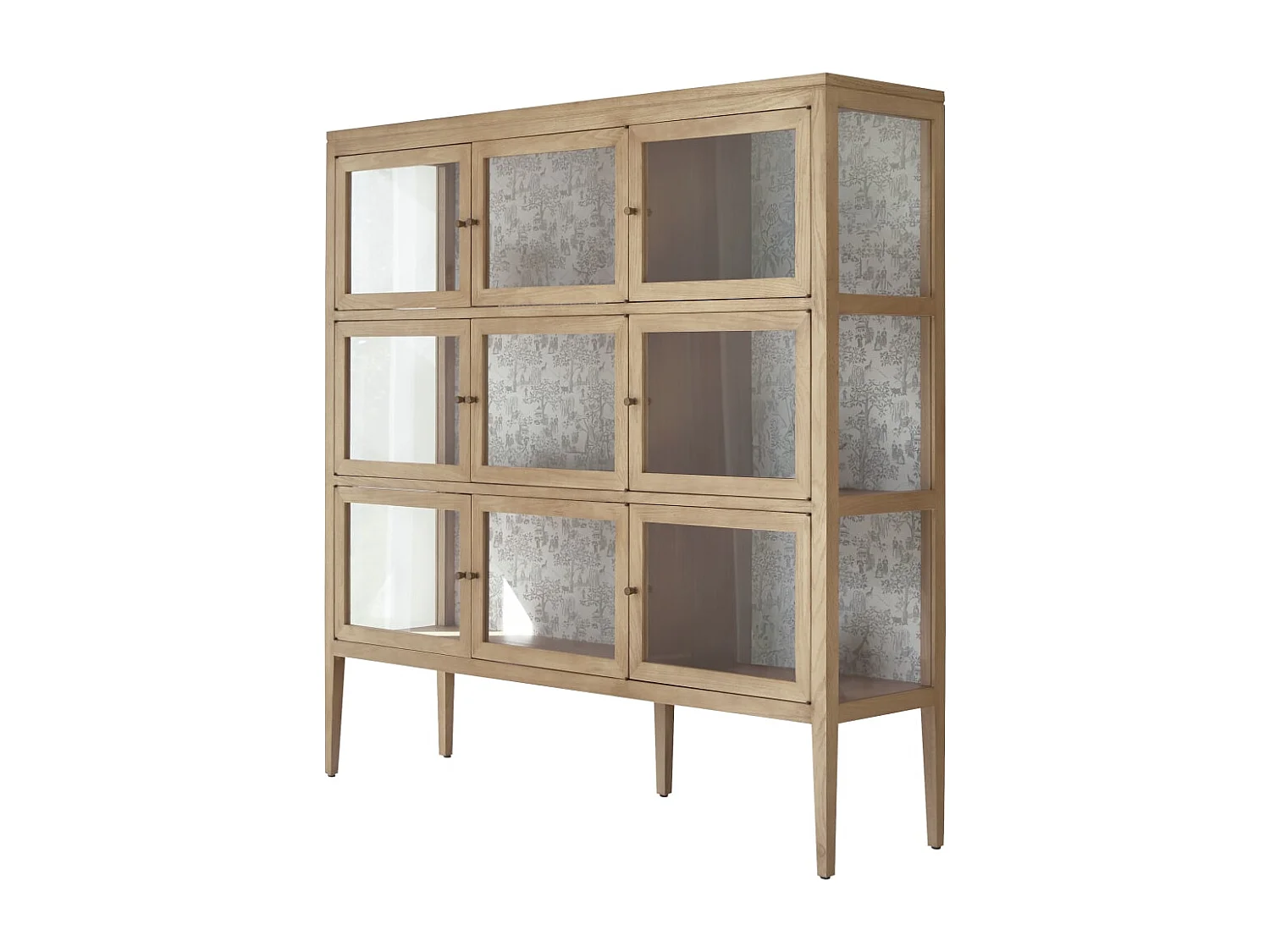 Vitrine Tana aus Eichenholz 160