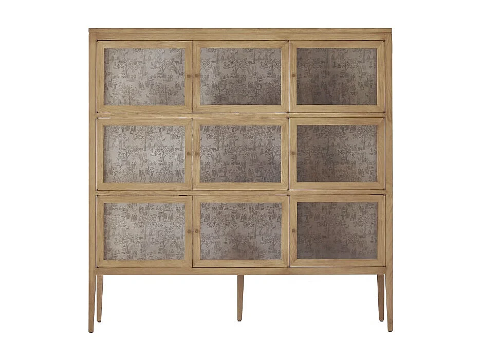 Vitrine Tana aus Eichenholz 160