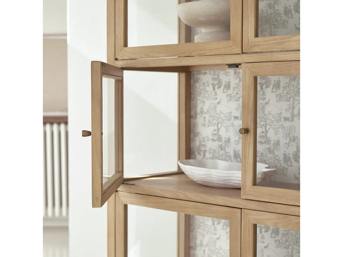 Vitrine Tana aus Eichenholz 160